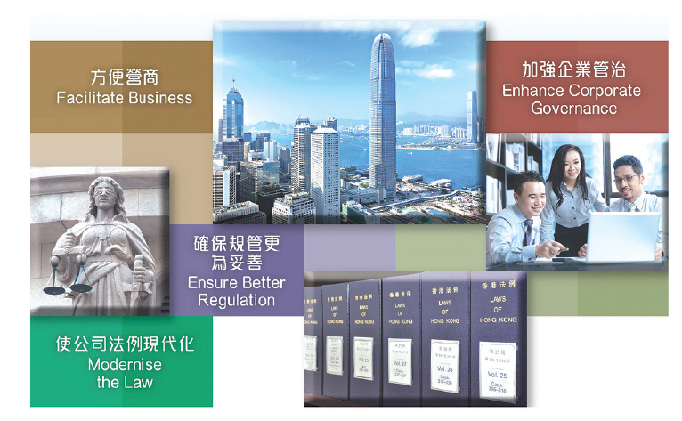 新《公司條例》鞏固香港作為國際金融和商業中心的地位。